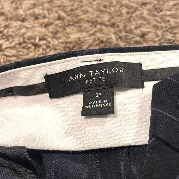Ann Taylor Pin Striped Pants - Picture 4 of 4